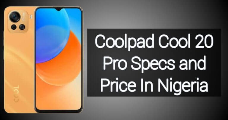 Coolpad Cool 20 Pro Specs and Price In Nigeria