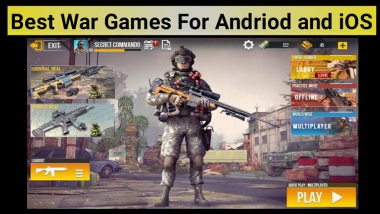 Best War Games For Andriod and iOS