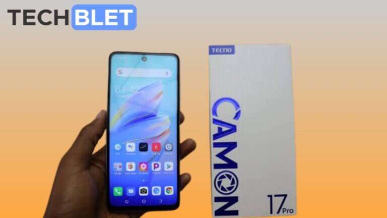 Tecno Camon Phone With RGBW Sensor and In-house Image Processing