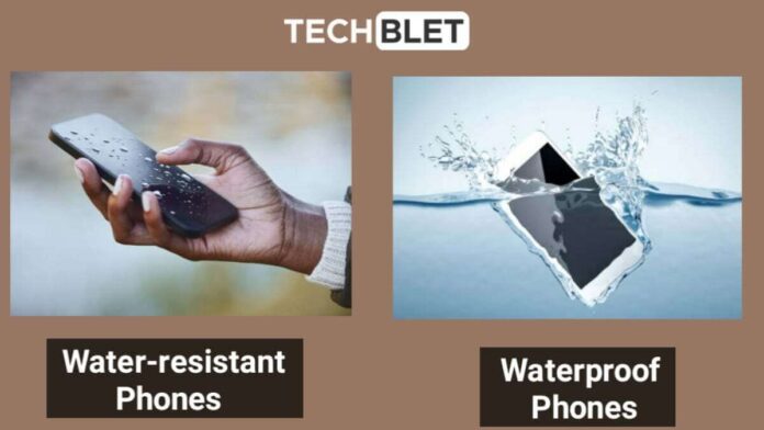 Water Resistant vs Waterproof Phones