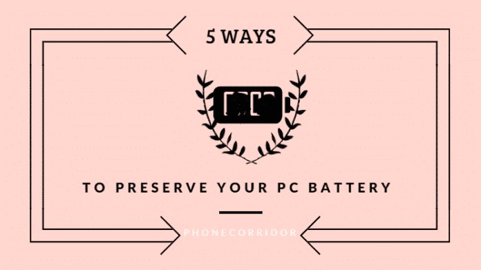 5 Things You Should Do To Save Your Computer's Battery