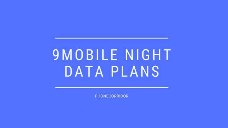 9Mobile Night Plan