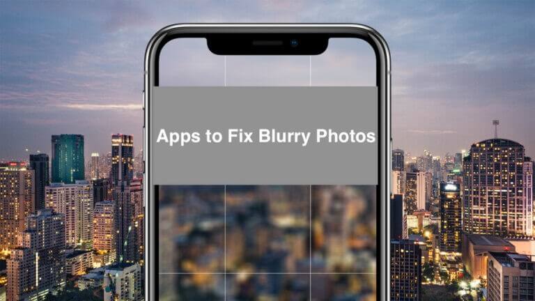 Apps that make pictures clearer