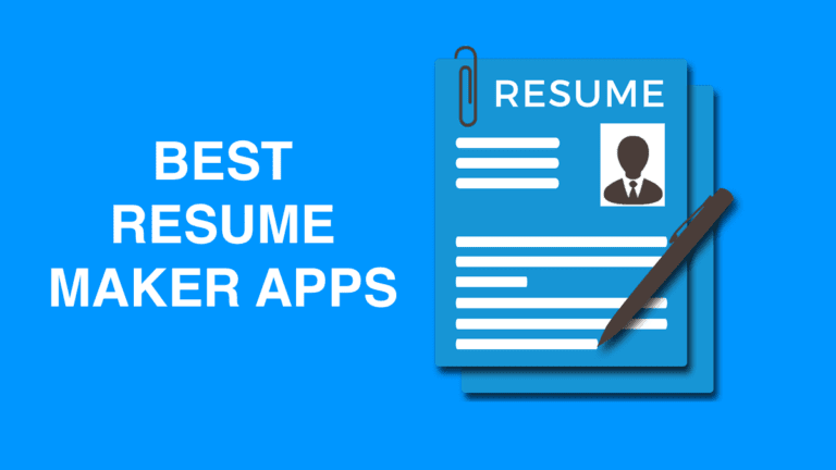 BEST RESUME MAKER APPS