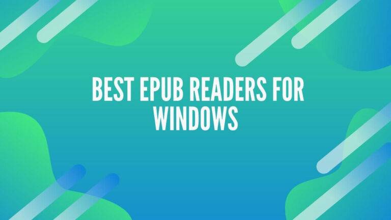 10 Best ePub Readers for Windows