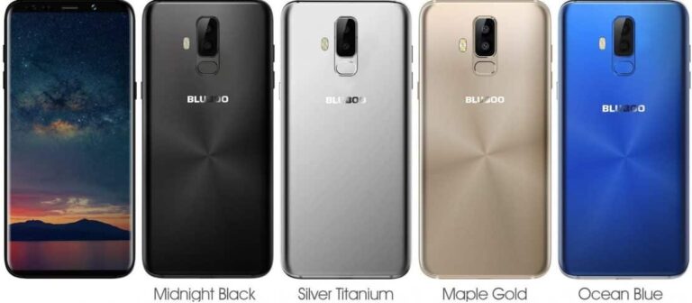 Bluboo S9 design