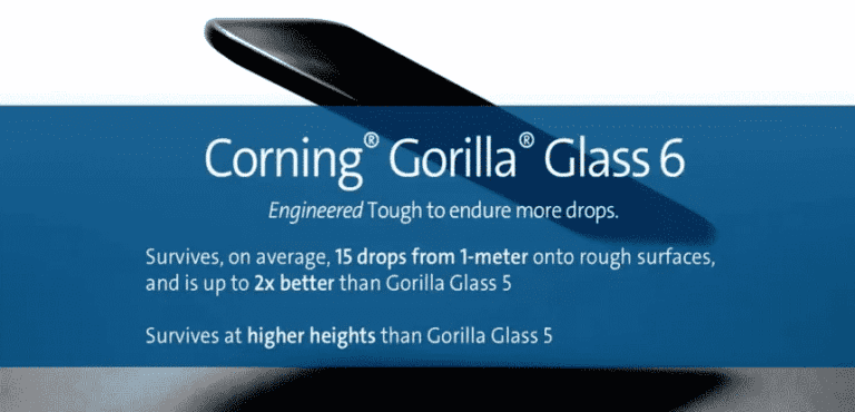 Corning Gorilla Glass 6 introduced with higher levels of compression