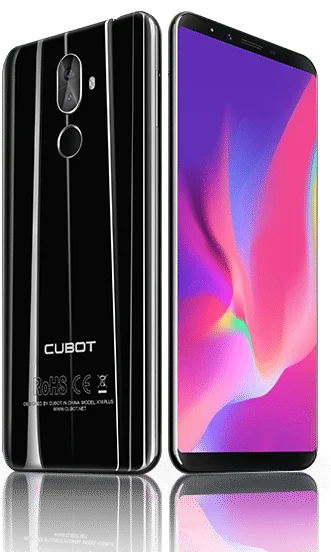 Cubot x18 plus display