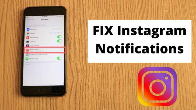 Fix Instagram notifications
