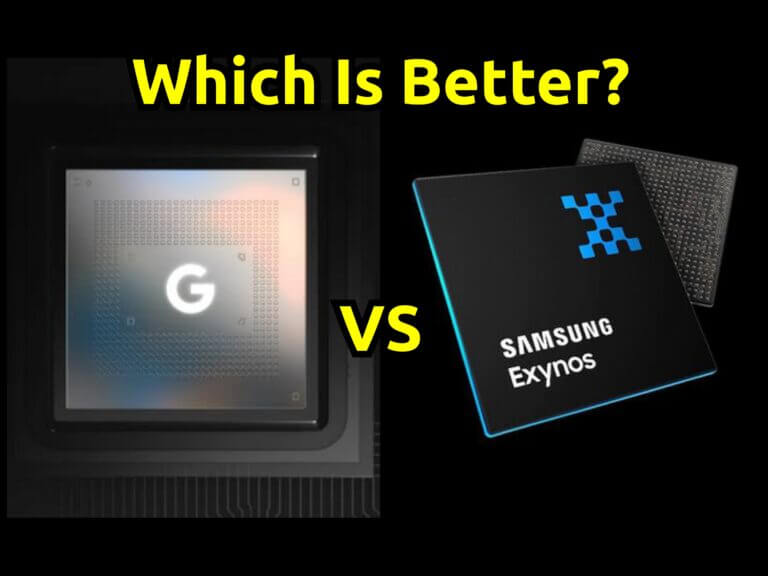 Google tensor vs Samsung Exynos 2100, which is better