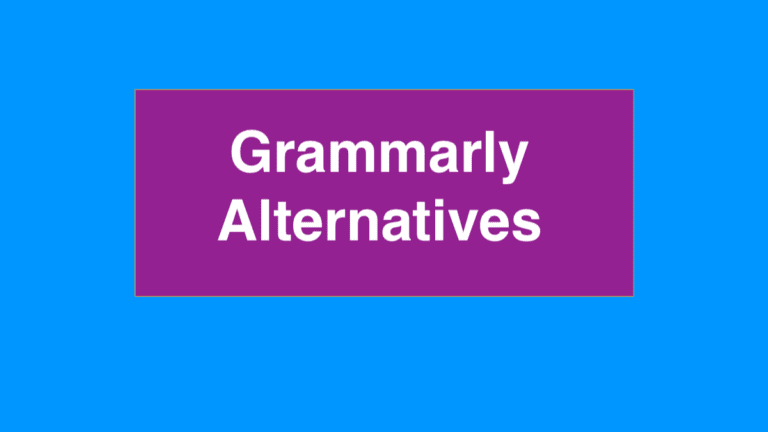Grammarly Alternatives
