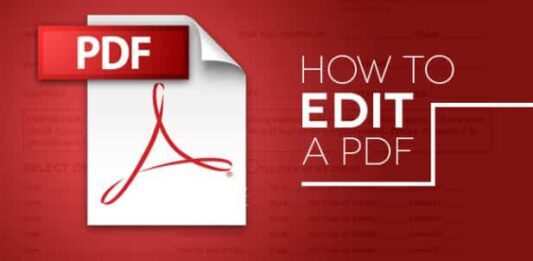 how to edit PDF files