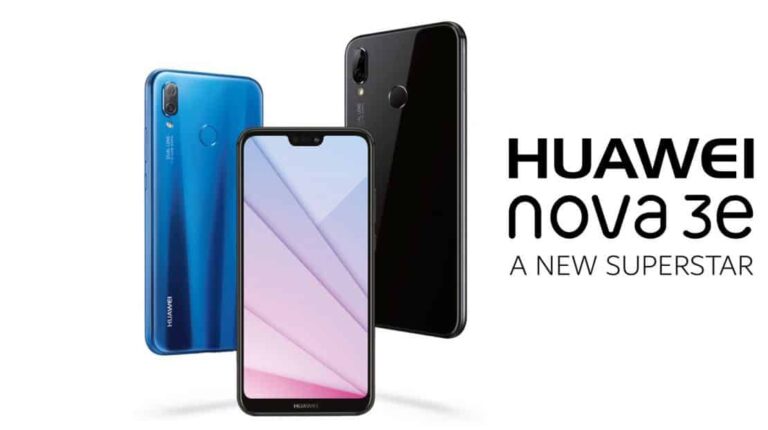 Huawei Nova 3E display