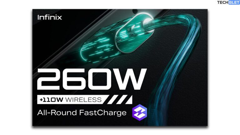 Infinix Unveils 260W Wired and 110W Wireless Charging Tech