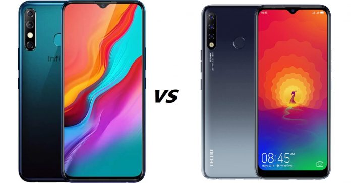 Infinix Hot 8 Vs Spark 4