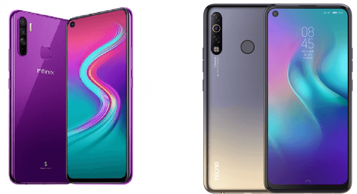 Infinix S5 Lite Vs Camon 12 Air