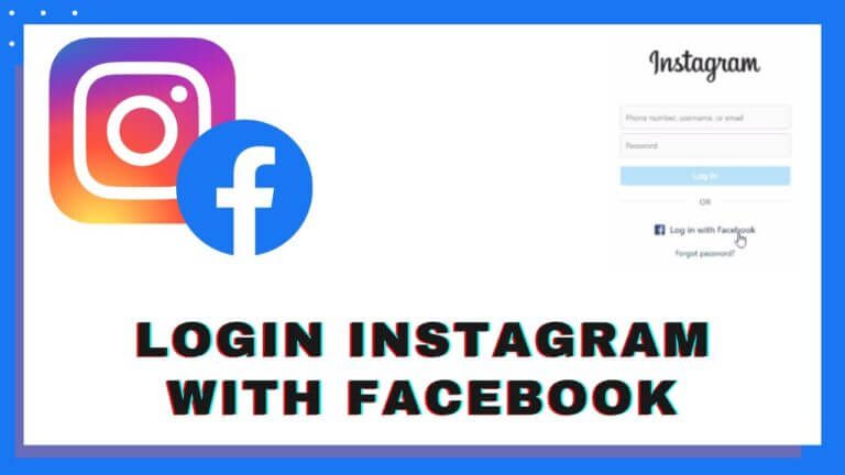 Instagram Login with facebook