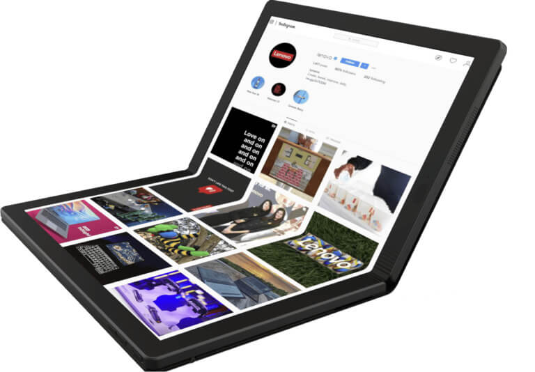 Lenovo Announces World's First Foldable Laptop PC