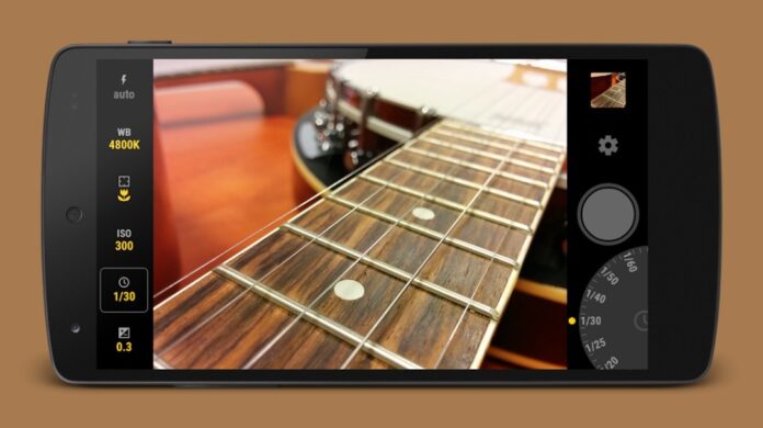 Manual camera-best camera apps for Android