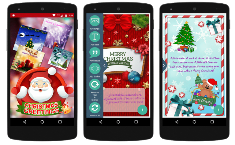 Merry Christmas Card Maker