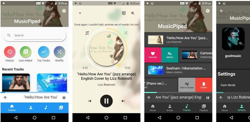 MusicPiped-Best YouTube Music Player Apps for Android