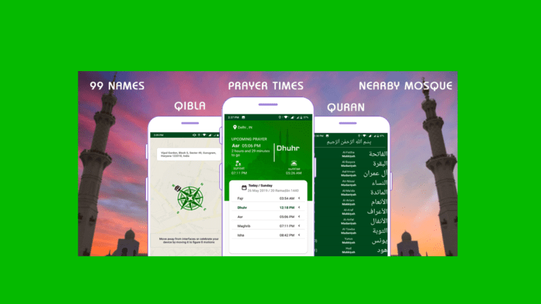 Muslim prayer apps