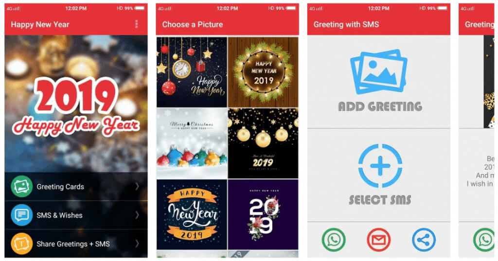 New Year SMS & Wishes 2019