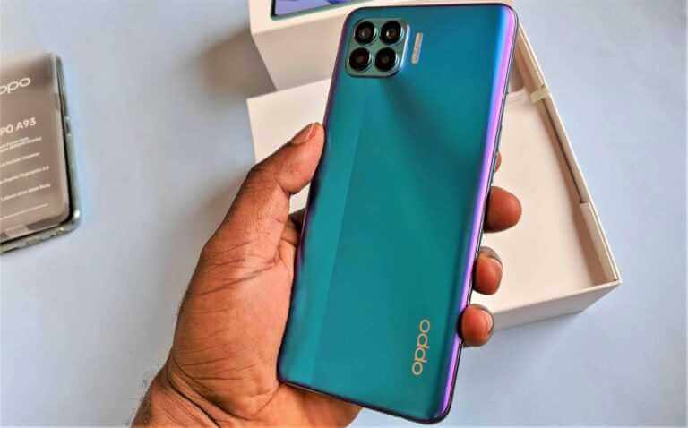 OPPO A93 design