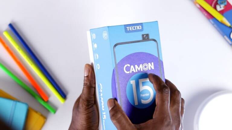 Camon 15 Opening the box