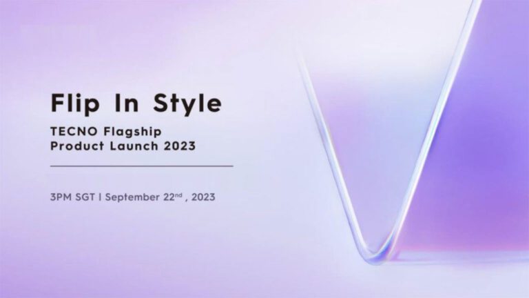 Tecno Sets Date to Announce the Phantom V Flip
