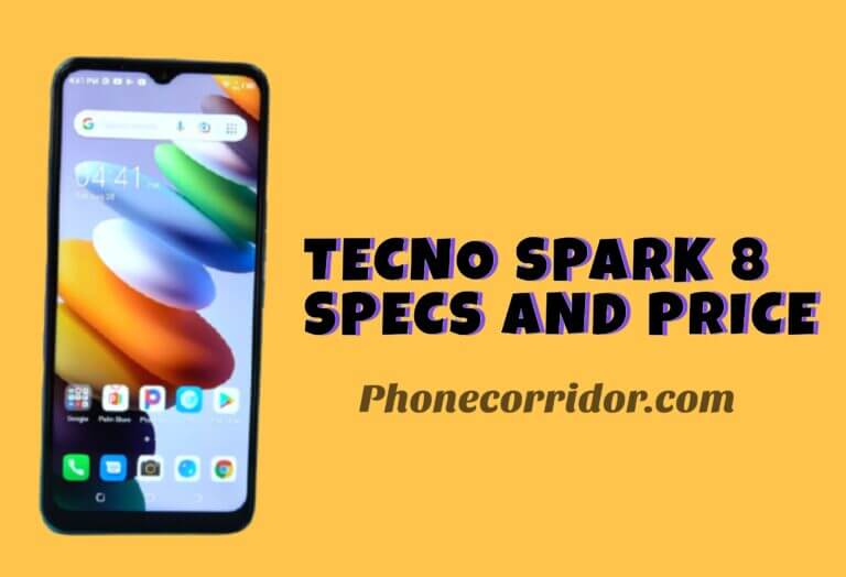 Tecno Spark 8 Price and Specs in Nigeria