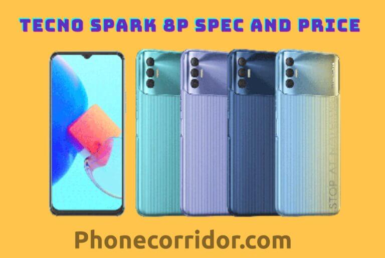 Tecno Spark 8P price and specs in Nigeria