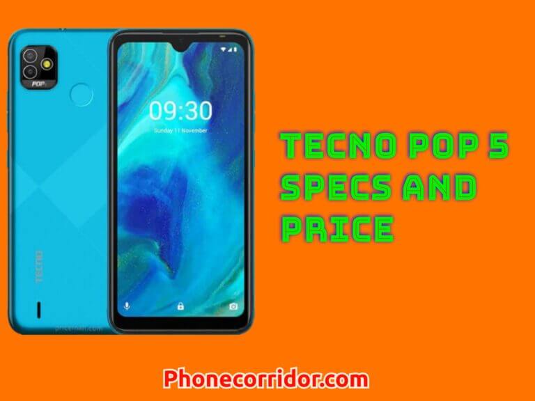 Tecno POP 5 specs and price in Nigeria