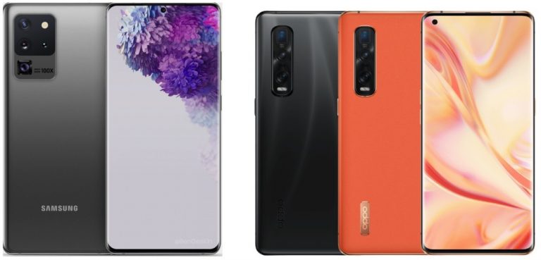 Samsung Galaxy S20 Ultra Vs Oppo Find X2 Pro