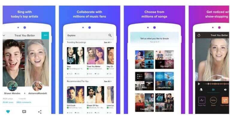 Smule Singing App