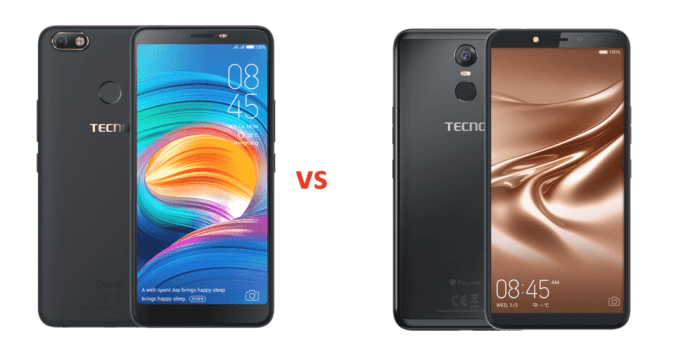 TECNO Camon X Vs Pouvoir 2 Pro