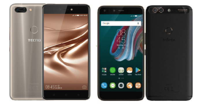 TECNO Phantom 8 vs Infinix Zero 5 2