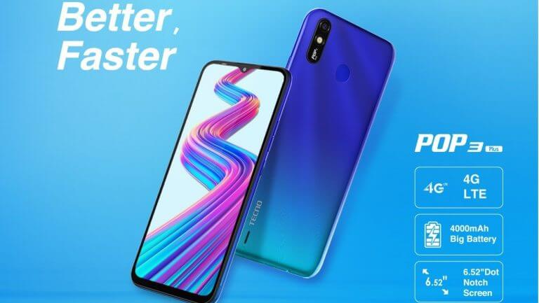TECNO Pop 3 Plus Specs, Features and Price