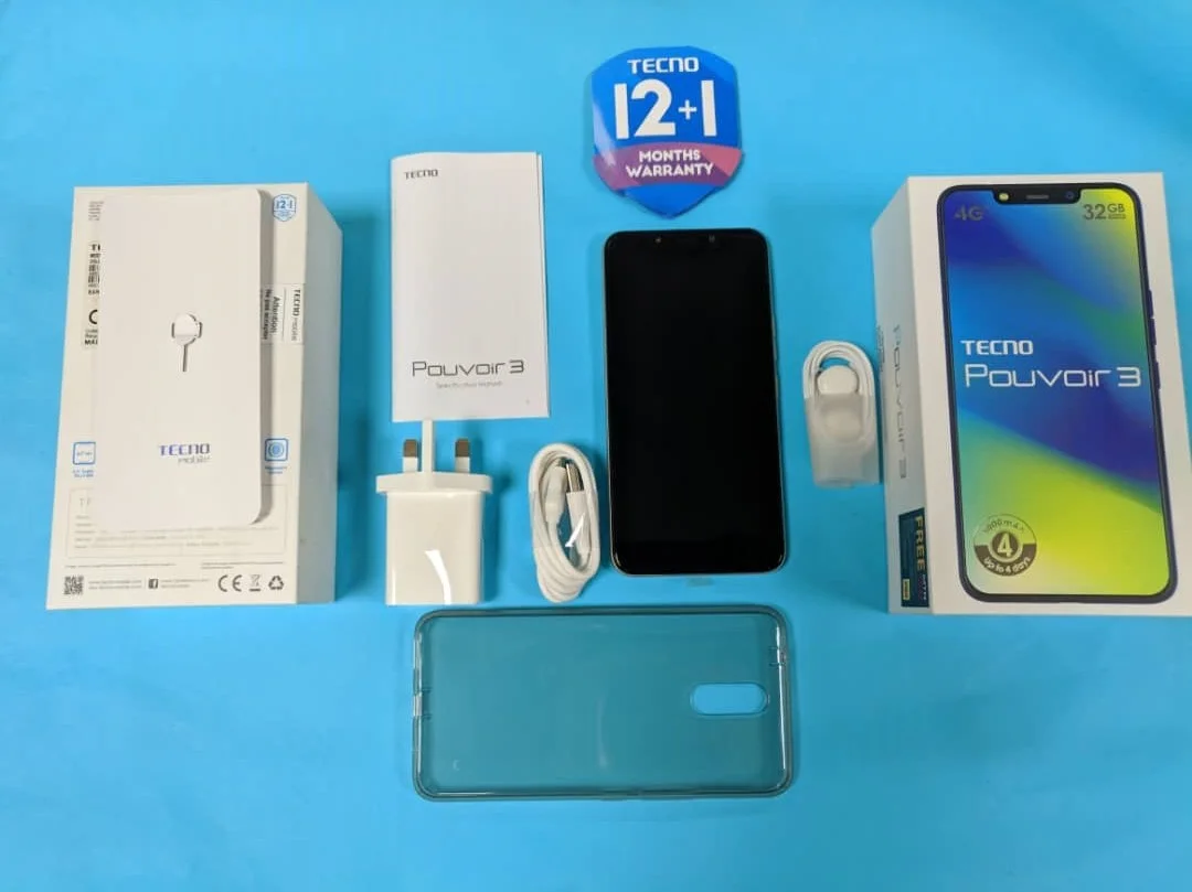 TECNO Pouvoir 3 accessories TECNO Pouvoir 3 accessories