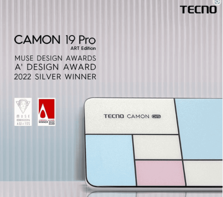 TECNO Never Stops Winning-Bags 2 Awards At The International Design Awards