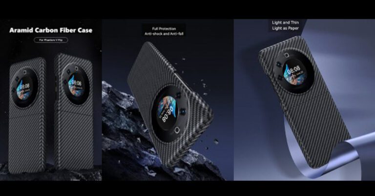 Tecno Phantom V Flip Design Revealed by Case Maker