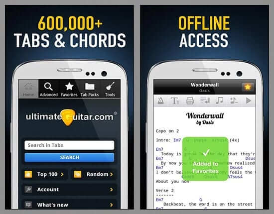 Ultimate Guitar: Chords and Tabs 