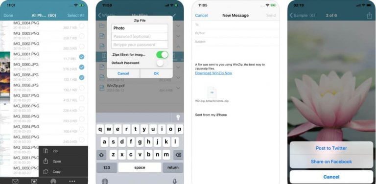 Unzip and Zip File Extractor Apps for iPhone and iPad