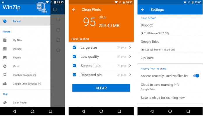 Easy Unrar, Unzip & Zip-Zip Files, Rar, Unzip, Android,