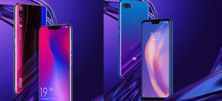 Xiaomi Mi 8 Lite vs Elephone A5