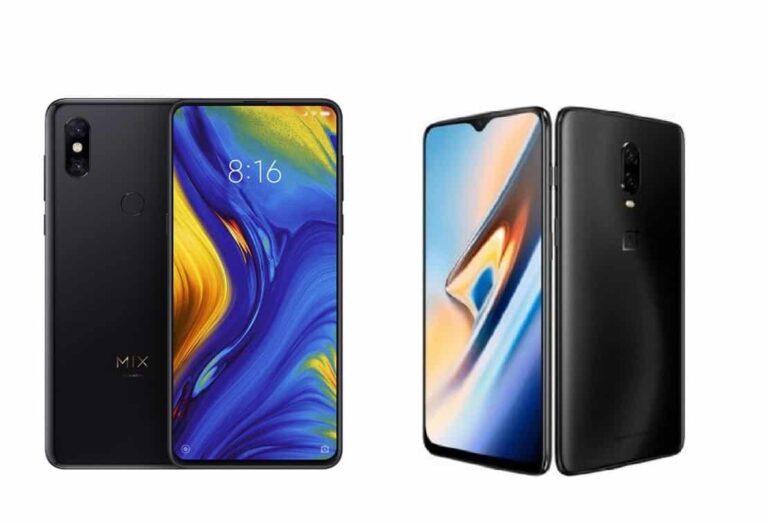 Xiaomi Mi Mix 3 Vs Oneplus 6T