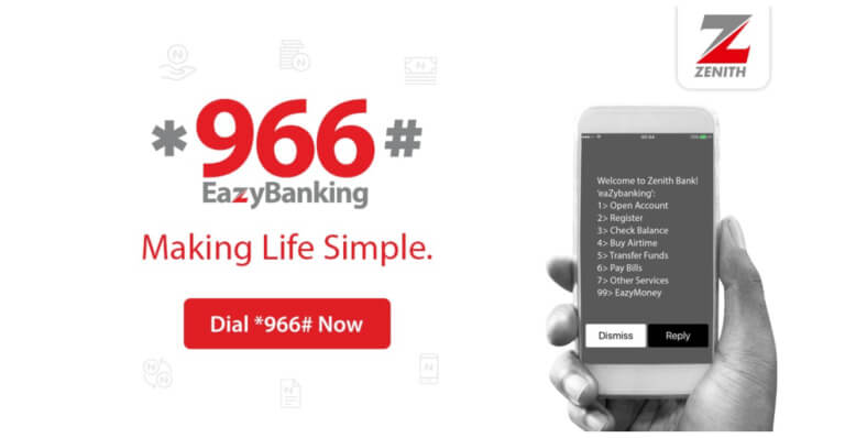 Zenith Bank transfer code
