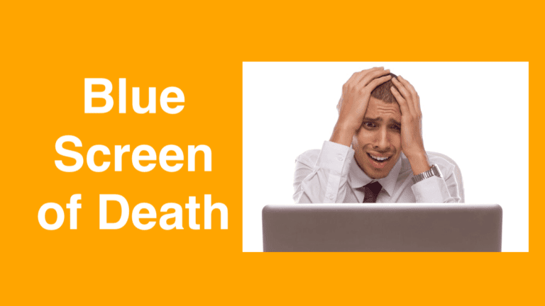 blue screen of death