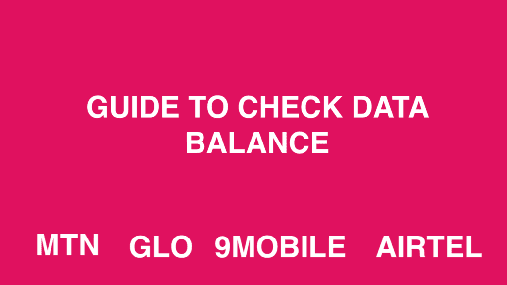 check data balance