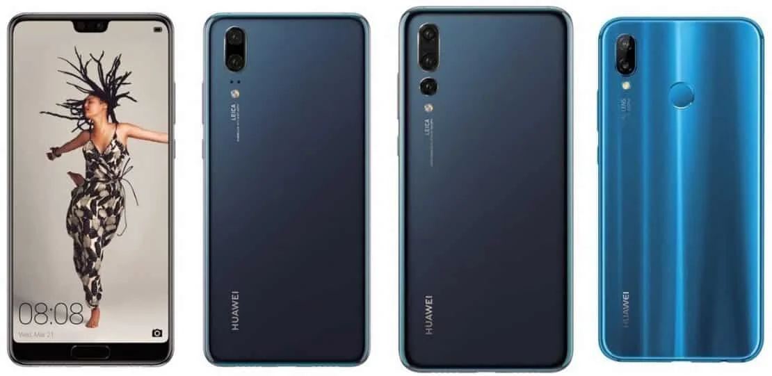 Huawei P20 Pro and P20 specs